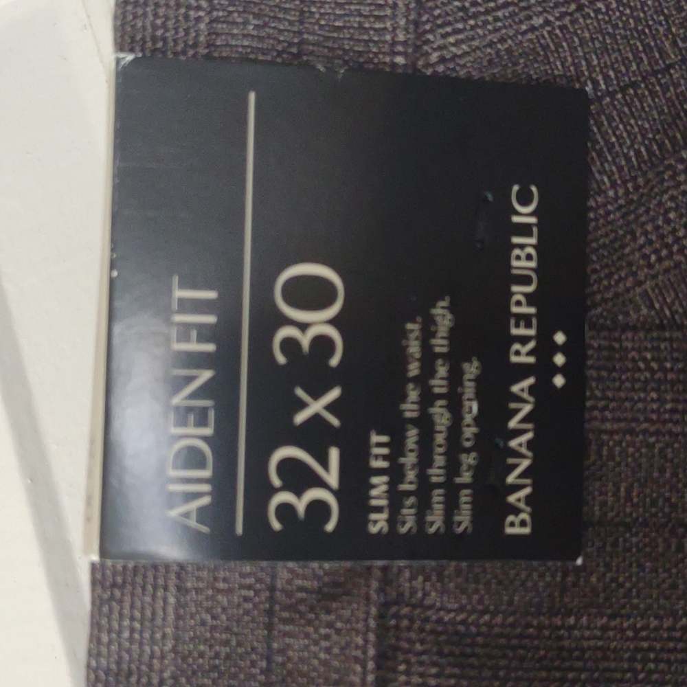 Banana Republic Men's Pants Aiden Fit 32x30 Style 54023